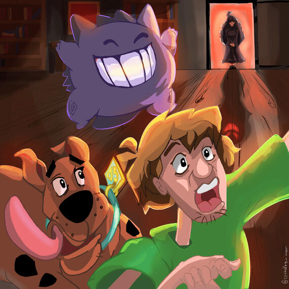 Scooby Doo & Gengar